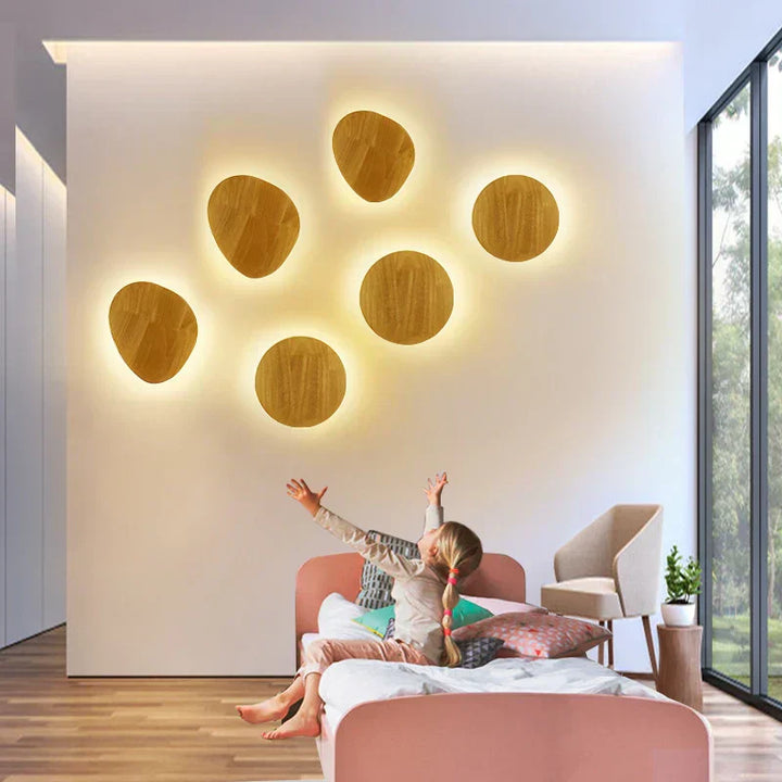 Stornfield | LuxeRadiant – Scandinavian Wooden Wall Sconce