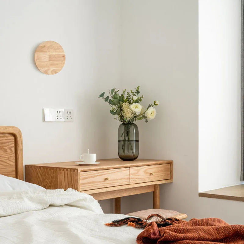Stornfield | LuxeRadiant – Scandinavian Wooden Wall Sconce