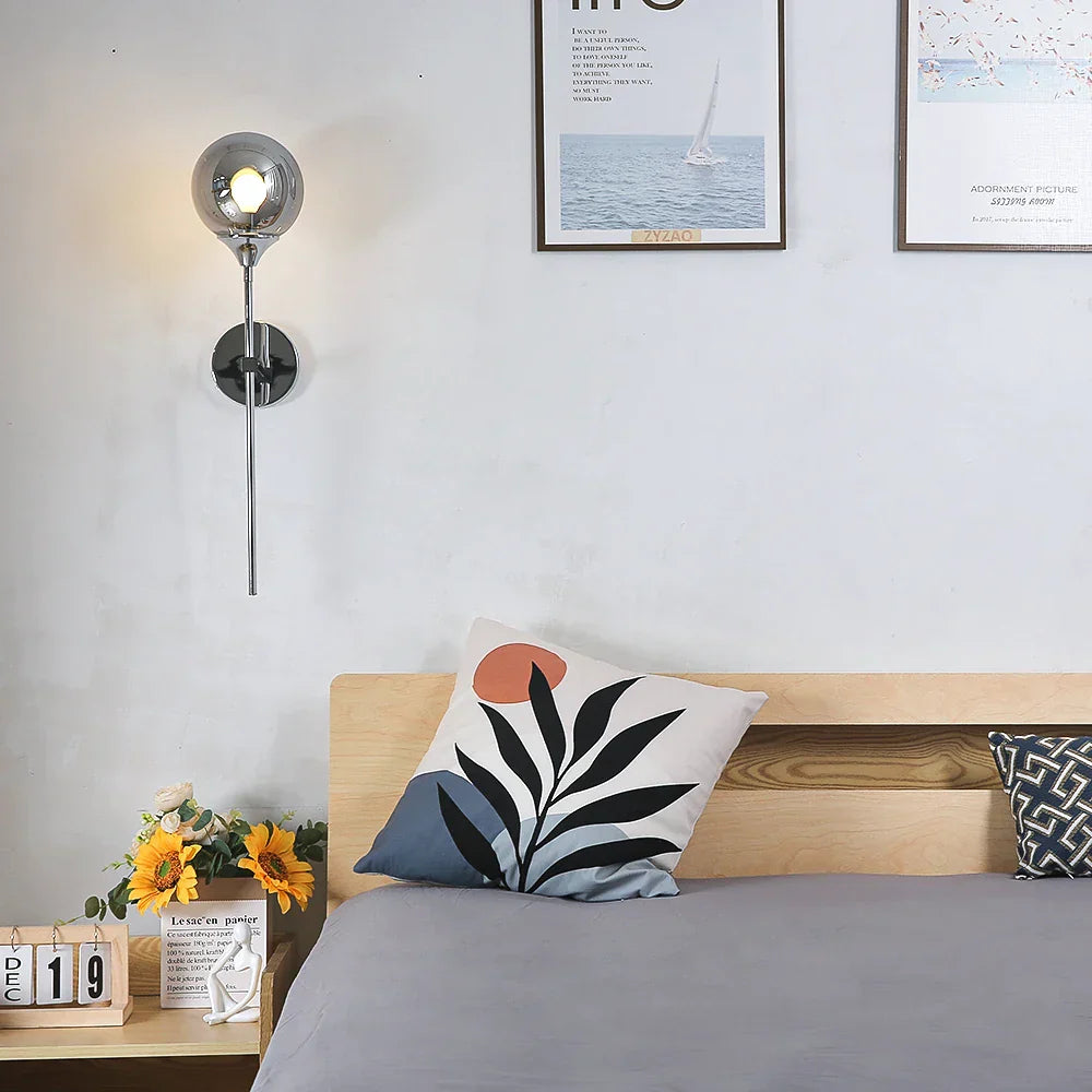 Stornfield | Modern Scandinavian Glass Wall Light