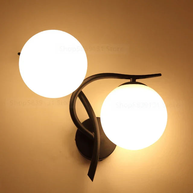 Modern Scandinavian Wall Light made of Iron – Minimalist LED Wall Lamp for Living Room & Bedroom | Stornfield