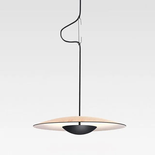 Modern LED Pendant Light – Scandinavian Design Made of Wood and Metal | Stornfield