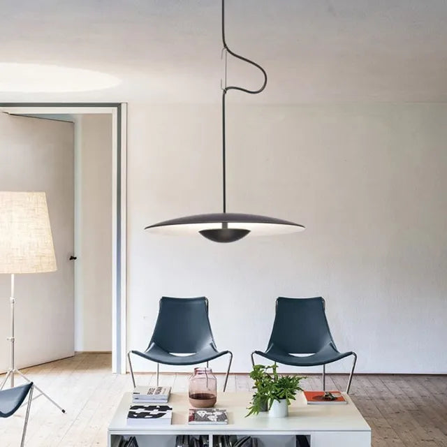 Modern LED Pendant Light – Scandinavian Design Made of Wood and Metal | Stornfield