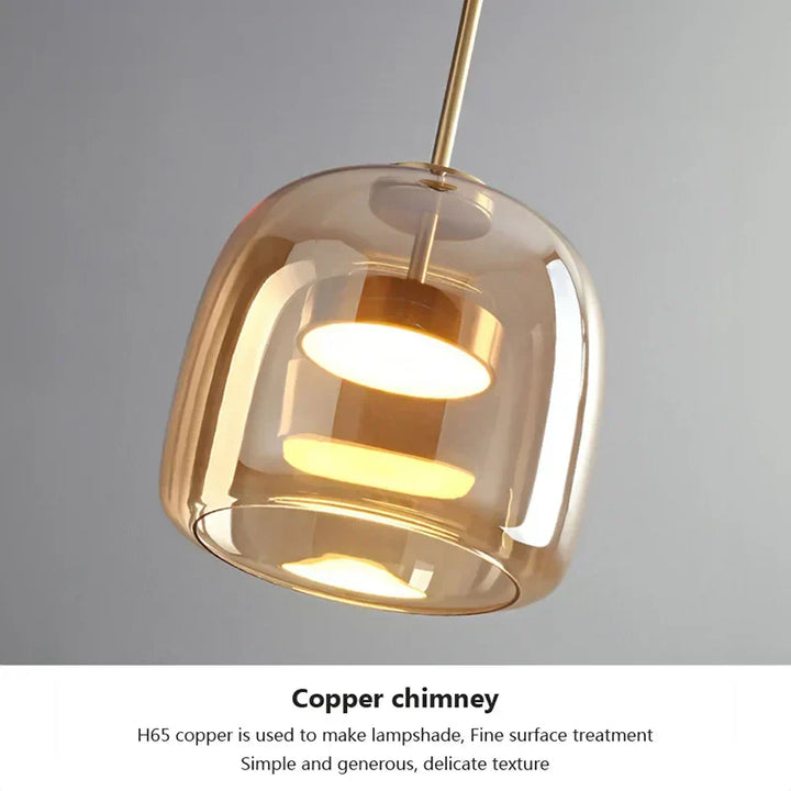 Minimalist Glass Pendant Lamp - Elegant and Sleek Lighting for Any Space | Stornfield