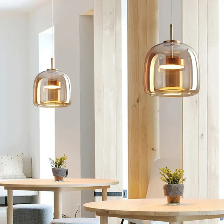 Minimalist Glass Pendant Lamp - Elegant and Sleek Lighting for Any Space | Stornfield