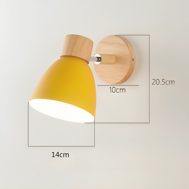 Minimalist Scandinavian Wall Lamp – Nordic Design for Bedroom and Living Room | LED Lighting | Stornfield