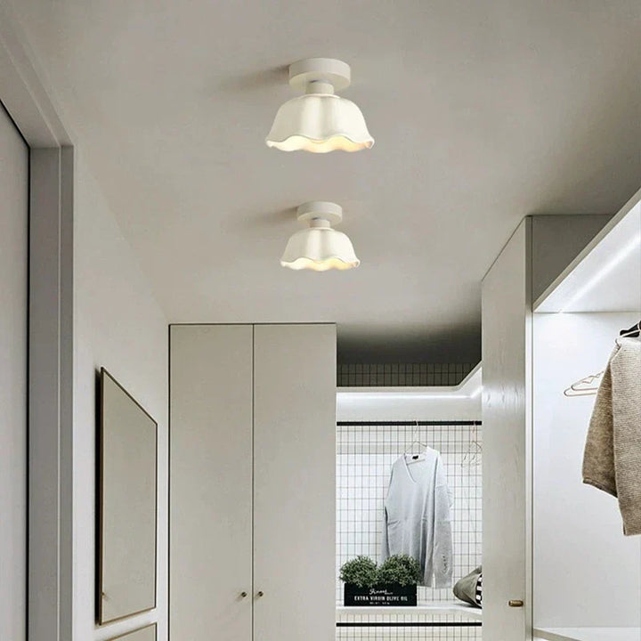BrightGleam | Stylish Ceramic and Glass Pendant Lamp for Modern Interiors | Stornfield