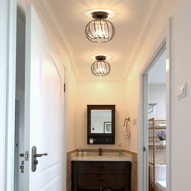 Minimalist Glass Ceiling Lamp | Stornfield