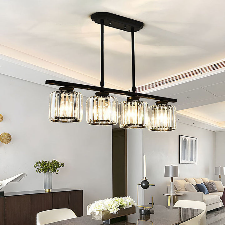 Nordic Multi-Head Glass Island Pendant Lamp | Stornfield