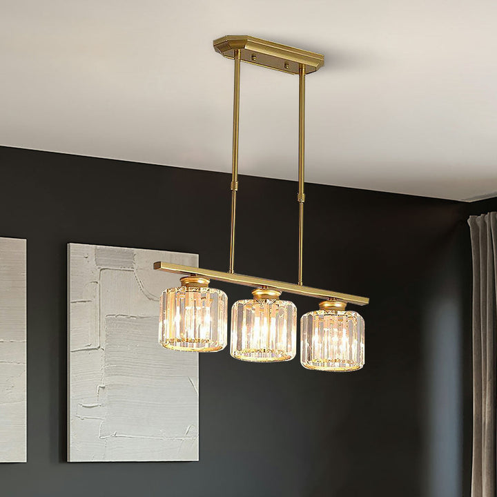 Nordic Multi-Head Glass Island Pendant Lamp | Stornfield