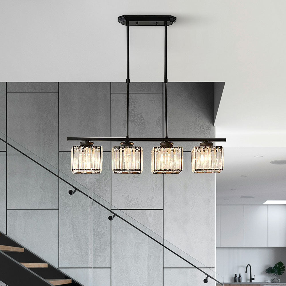 Nordic Multi-Head Glass Island Pendant Lamp | Stornfield
