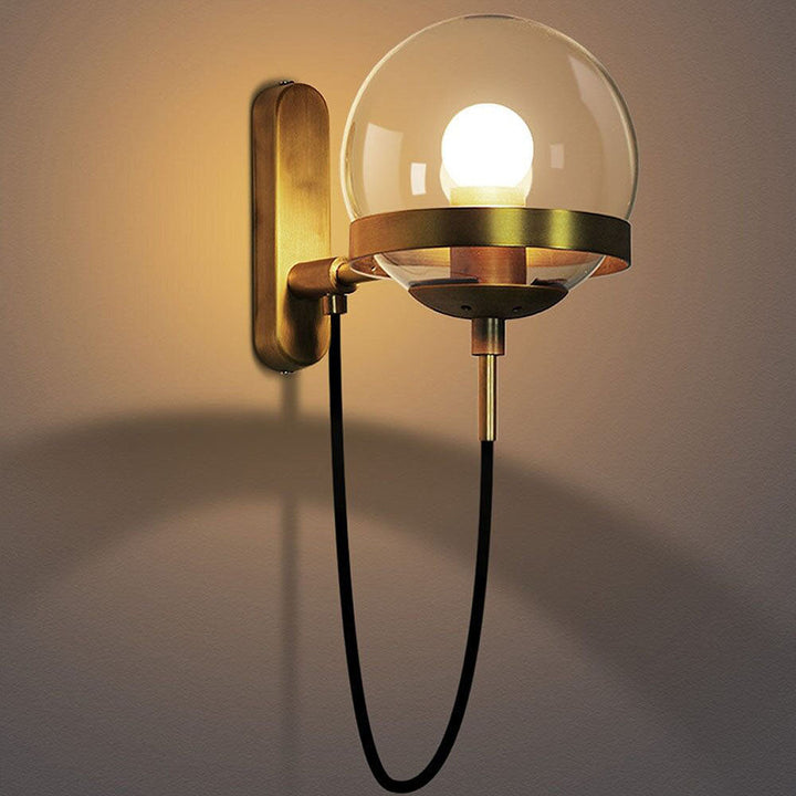 Unique Glass Ball Wall Lamp | Stornfield