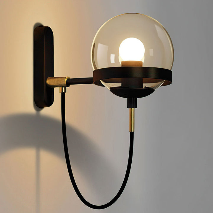 Unique Glass Ball Wall Lamp | Stornfield