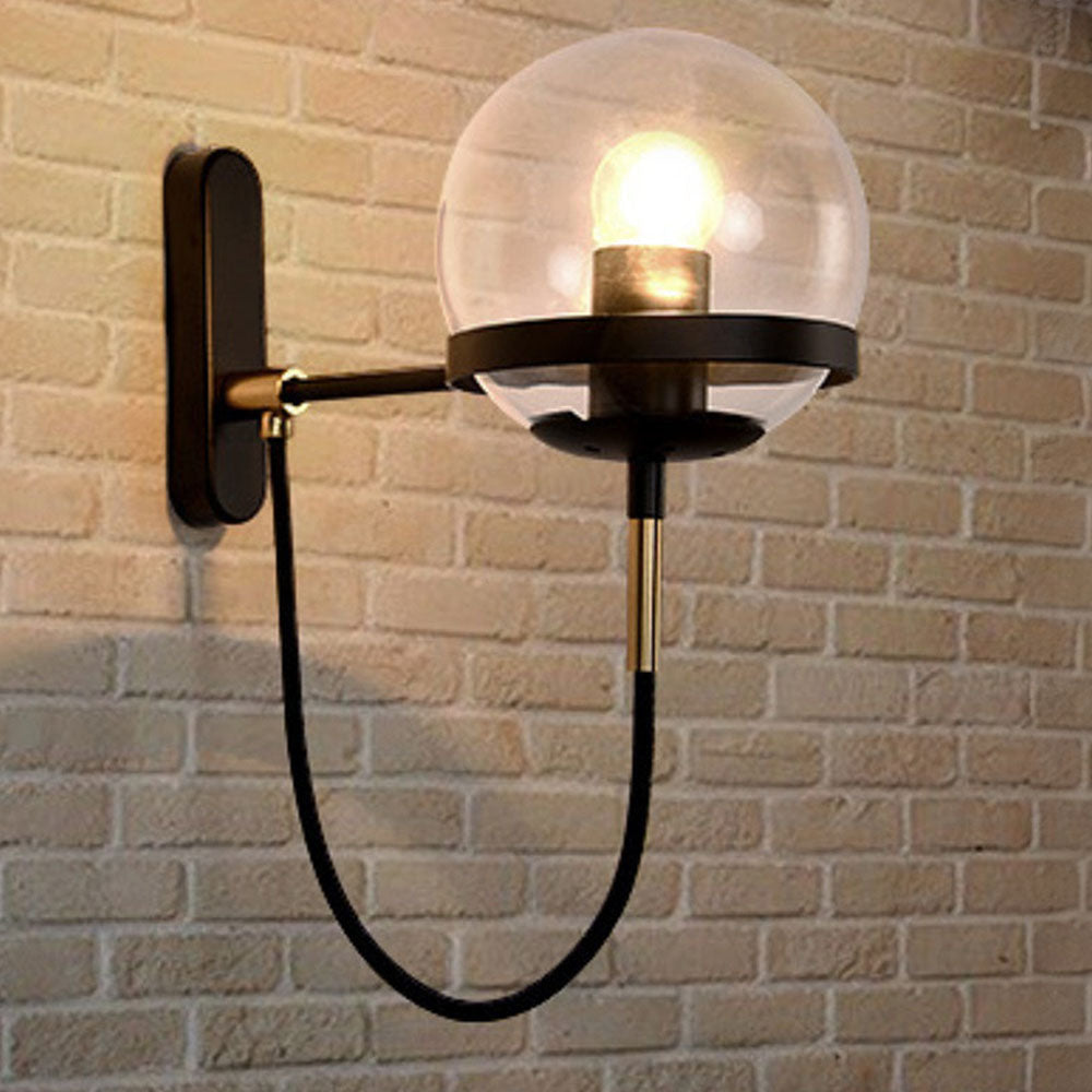 Unique Glass Ball Wall Lamp | Stornfield