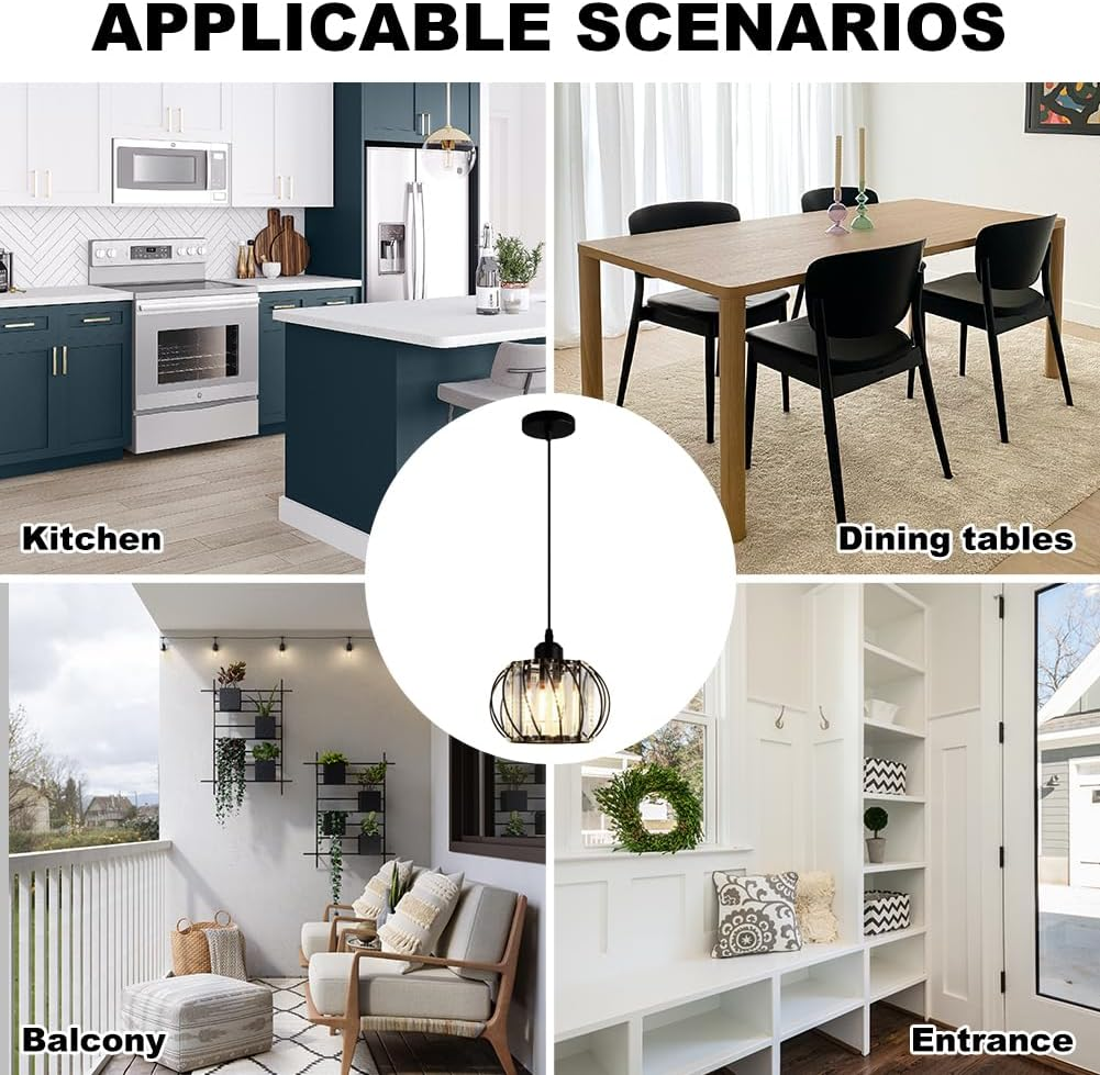 Nordic Globular Glass Pendant Lighting | Stornfield