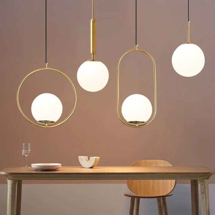 Nordic Glass Pendant Lamps | Stornfield