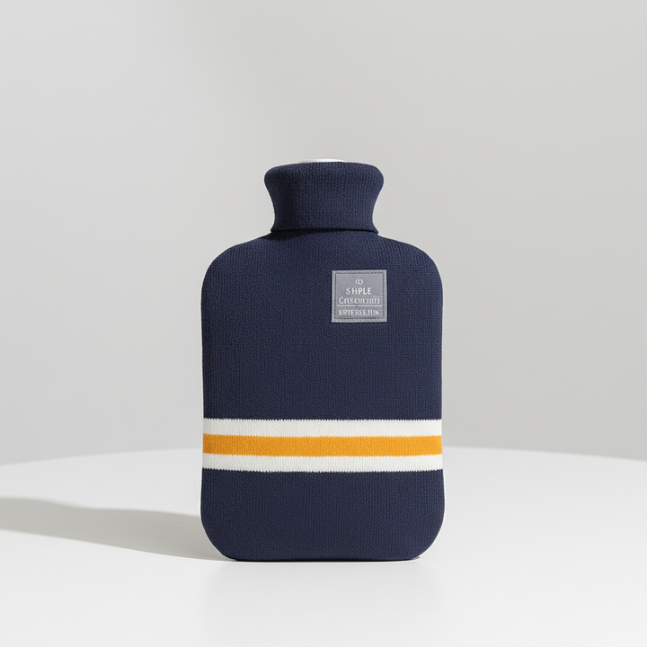Hot water bottle 2L with knitted cover | Stornfield