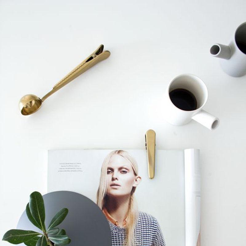 Cafe - Multifunction Coffee Scoop & Clip | Stornfield