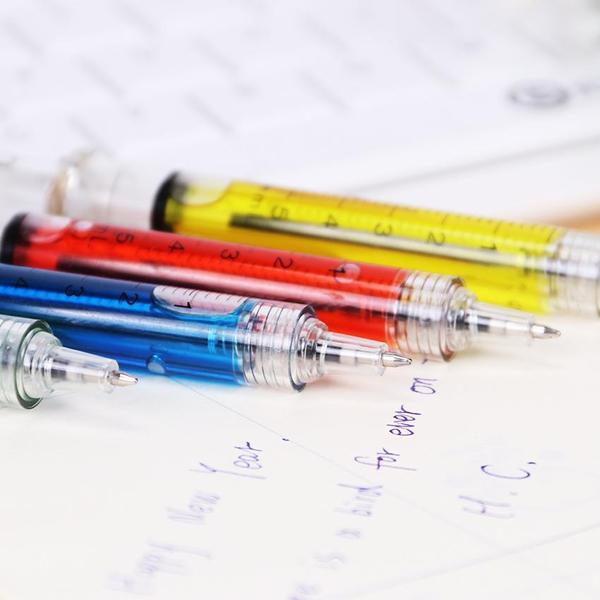 Novelty Injection Syringe Shaped Pen (Set of 4) | Stornfield