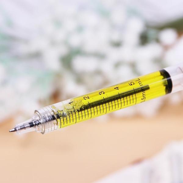 Novelty Injection Syringe Shaped Pen (Set of 4) | Stornfield