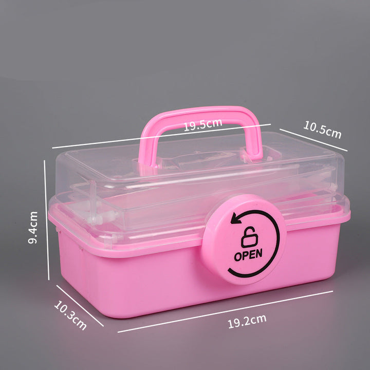Portable Multi-Section Craft Storage Box Stornfield