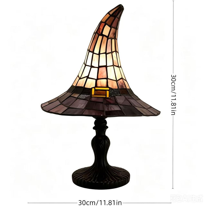 Halloween-Themed Witch Hat Table Lamp Stornfield
