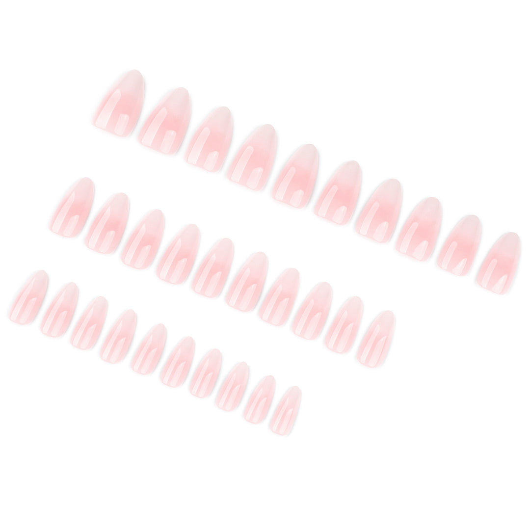 Stylish nail extensions with delicate ombre design Stornfield