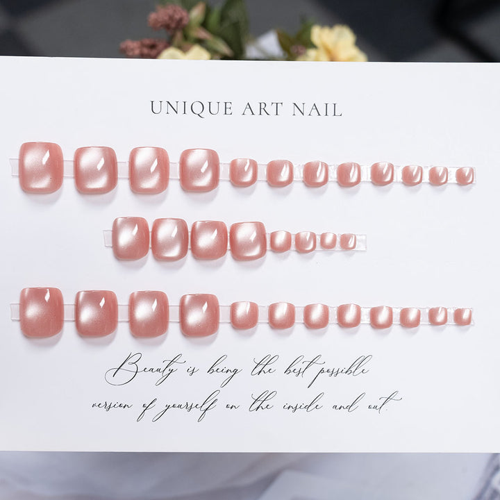 Elegant Press-On Toe Nail Art Stornfield