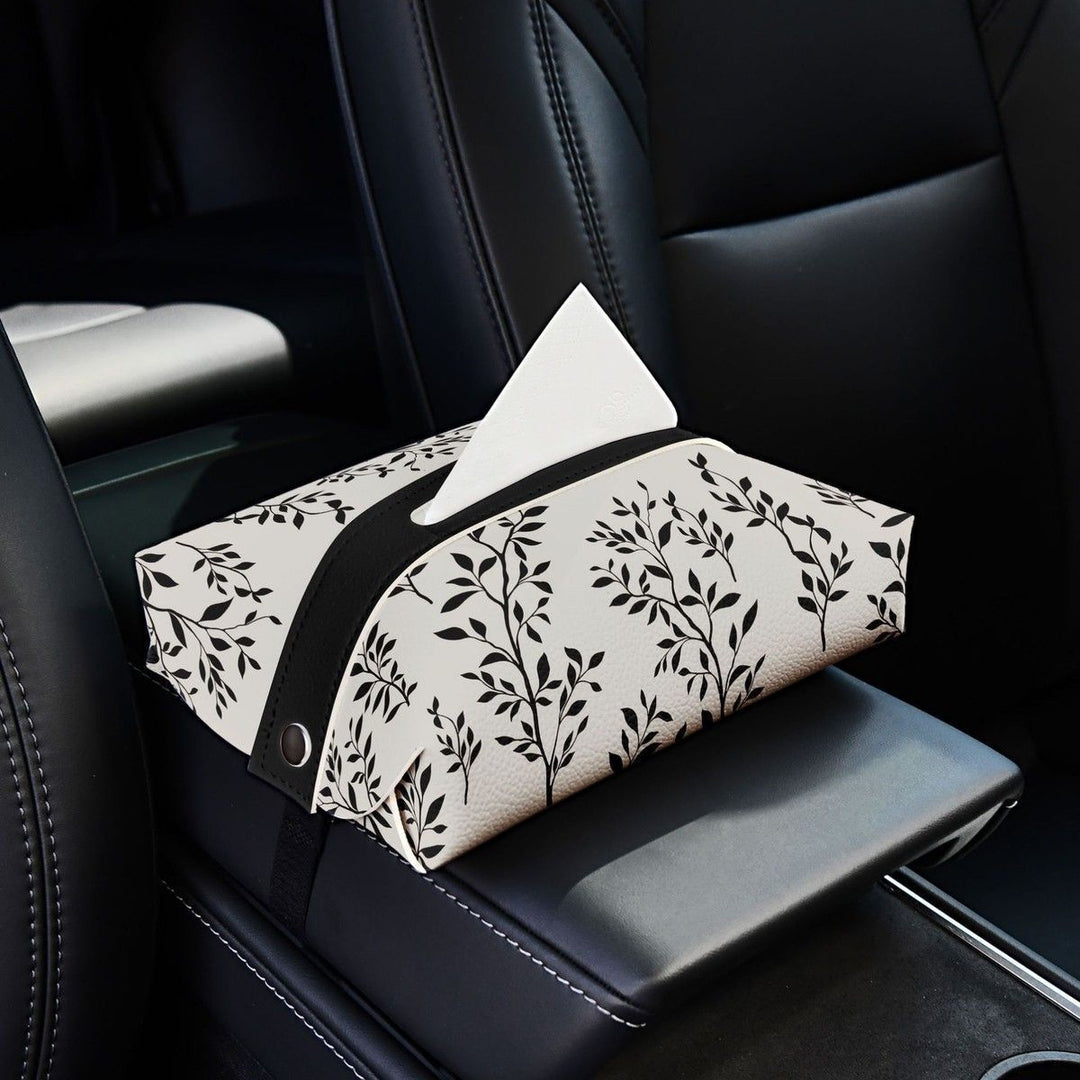 Floral Patterned Tissue Box Cover Stornfield
