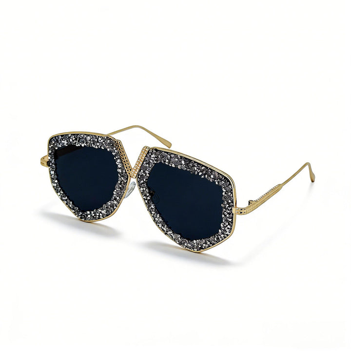 Ladies fashionable sunglasses with sparkling frame and elegant shape Stornfield