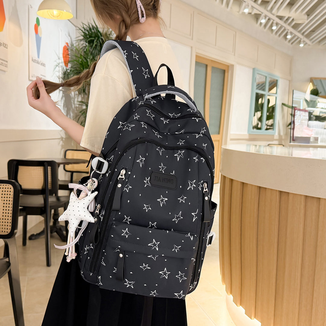 Multi-Functional Star-Embellished Backpack Stornfield 1791205930