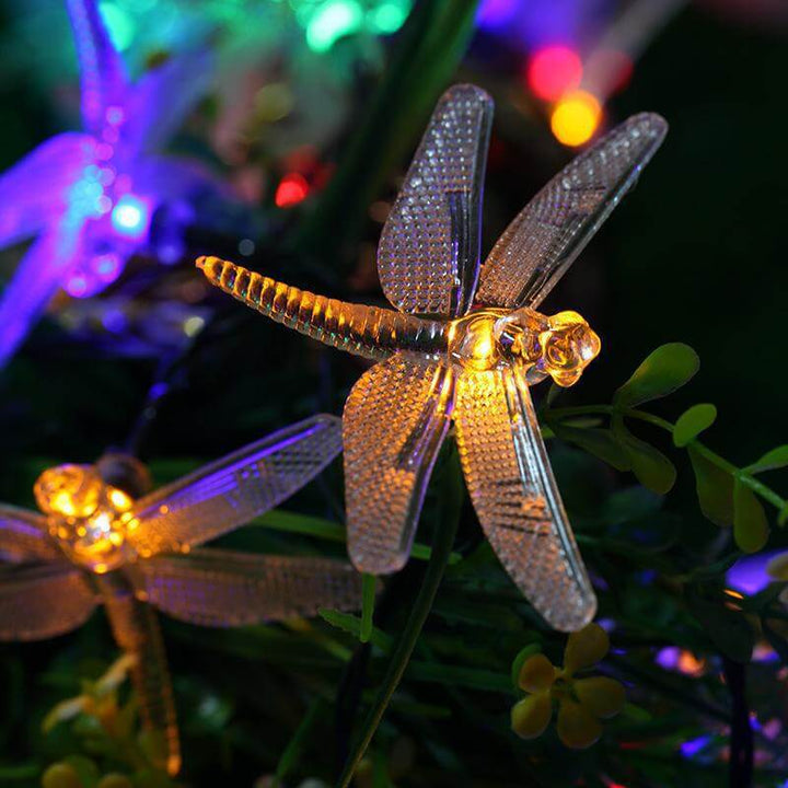 Stornfield | Outdoor Solar Dragonfly Waterproof LED Lights Festival Party Decoration String Lights