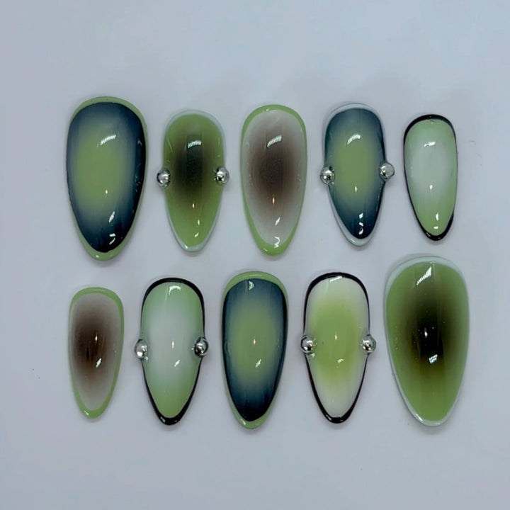Thematic Artisan Press-On Nail Set Stornfield