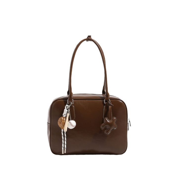 Stylish Dual Handle Satchel Bag