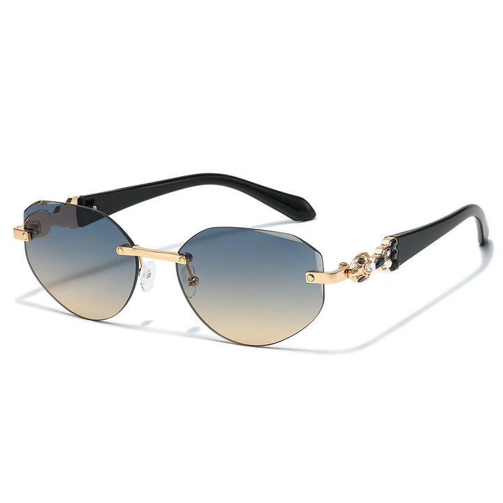 Decorative Oversized Shield Sunglasses Stornfield