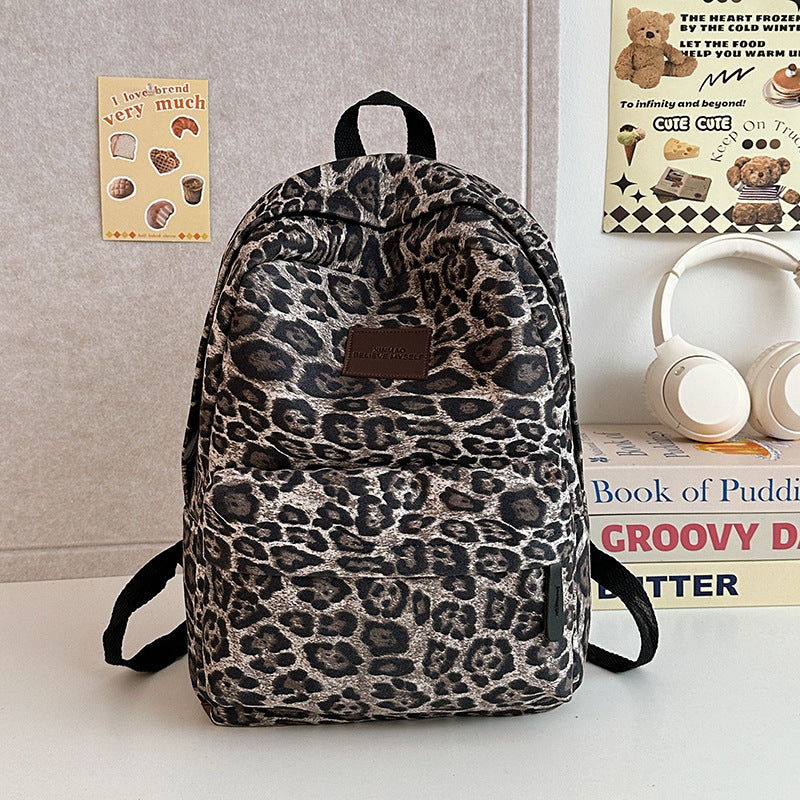 Stylish Animal Print Backpack Stornfield
