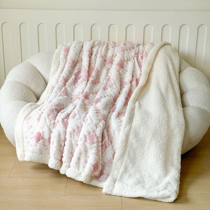 Luxurious Plush Fleece Throw Blanket