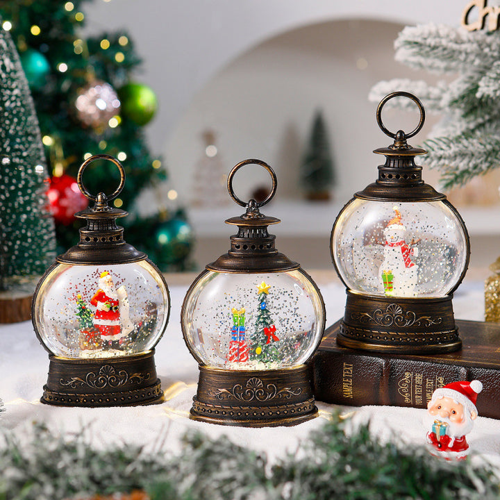 Decorative Snow Globe Lantern Stornfield