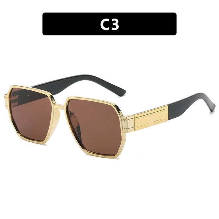 Ladies elegant sunglasses with striking geometric frame Stornfield