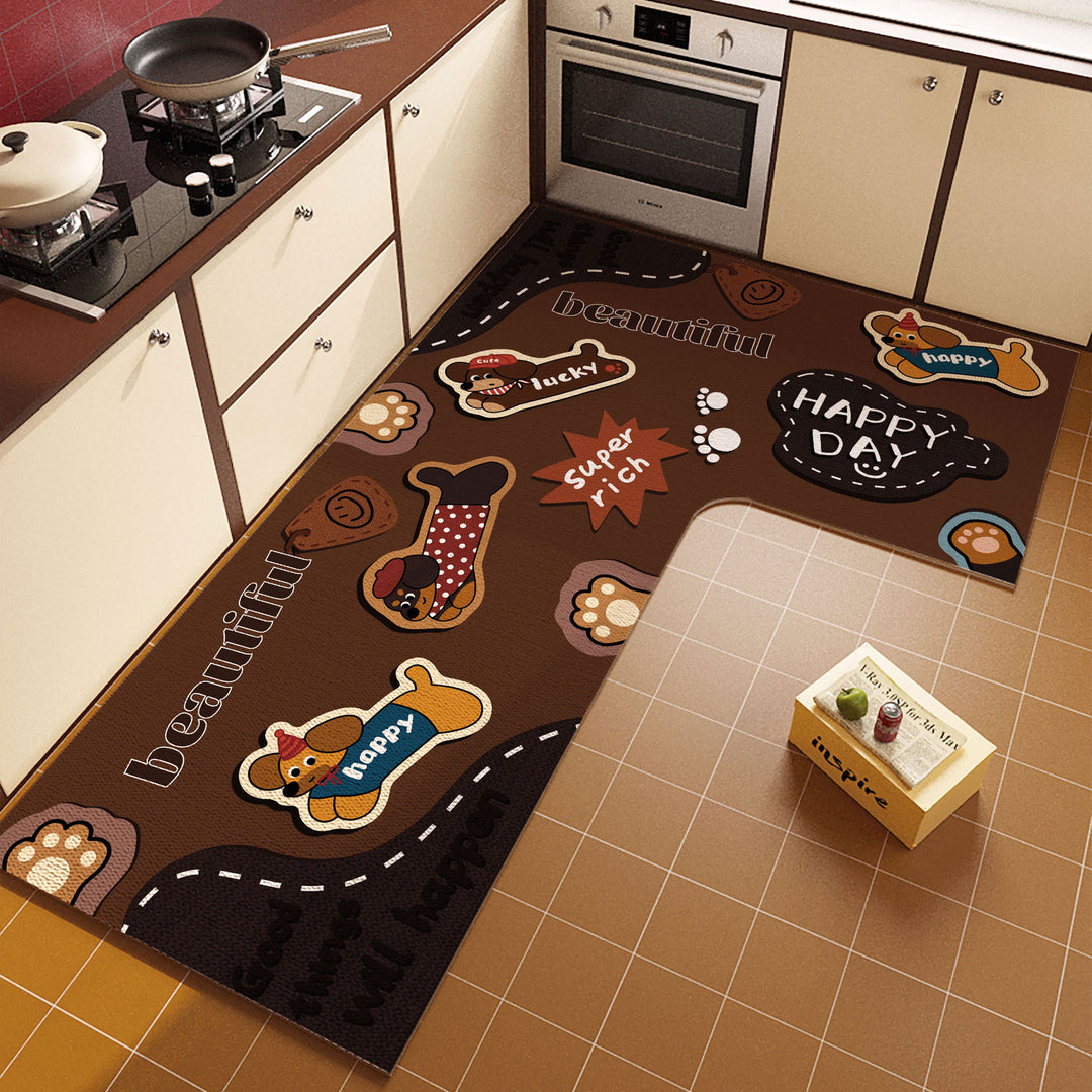 Kitchen-Themed Comfort Mat
