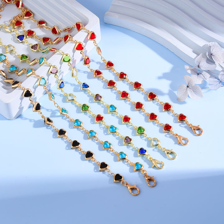 Heart-Shaped Charm Bracelet Stornfield