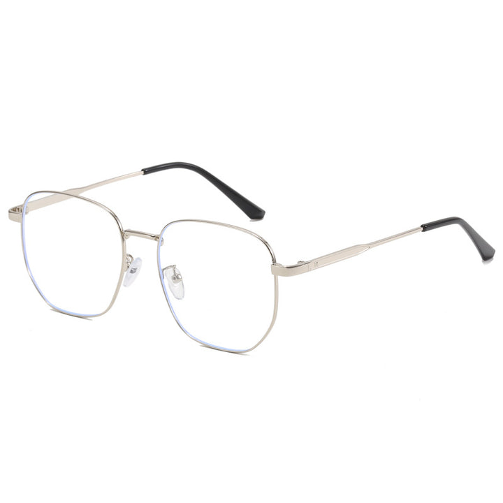 Women’s fashionable square glasses with lightweight metal frame Stornfield