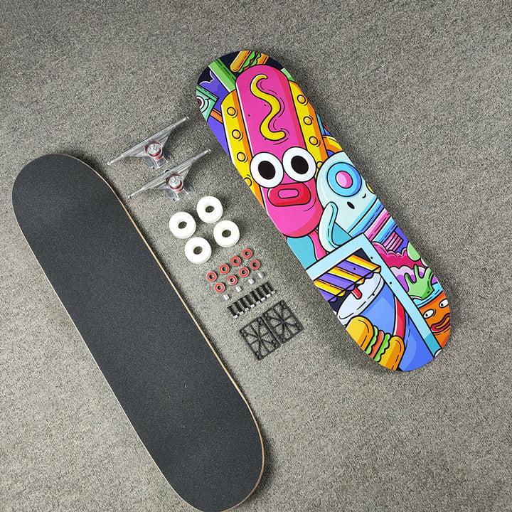 Graphic Artistic Skateboard Stornfield