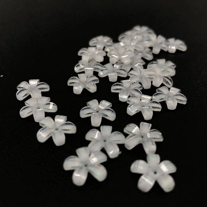 Delicate acrylic flower appliqués Stornfield