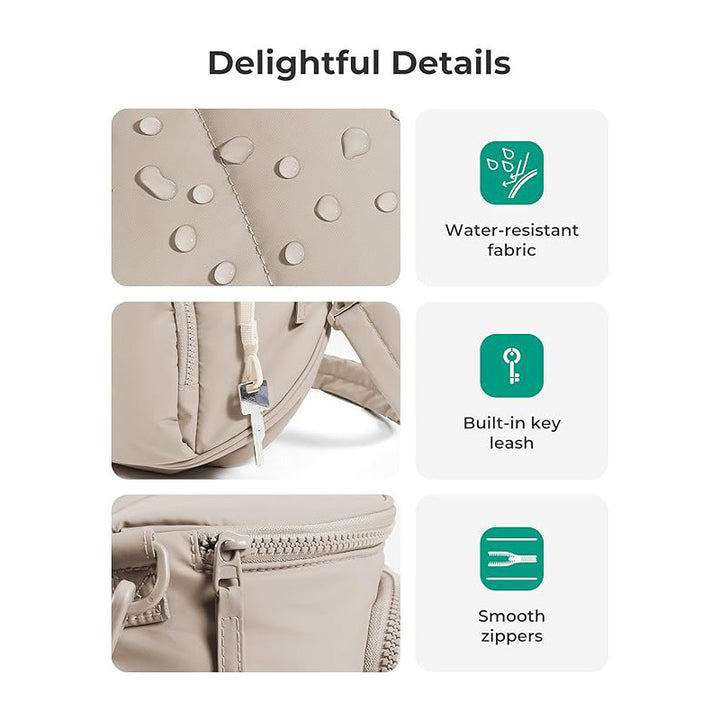 Stylish shoulder bag with detachable shoulder strap and versatile compartments Stornfield