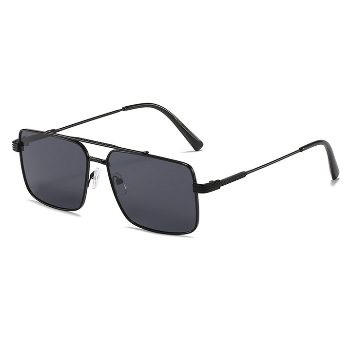 Elegant Oversized Square Frame Sunglasses Stornfield