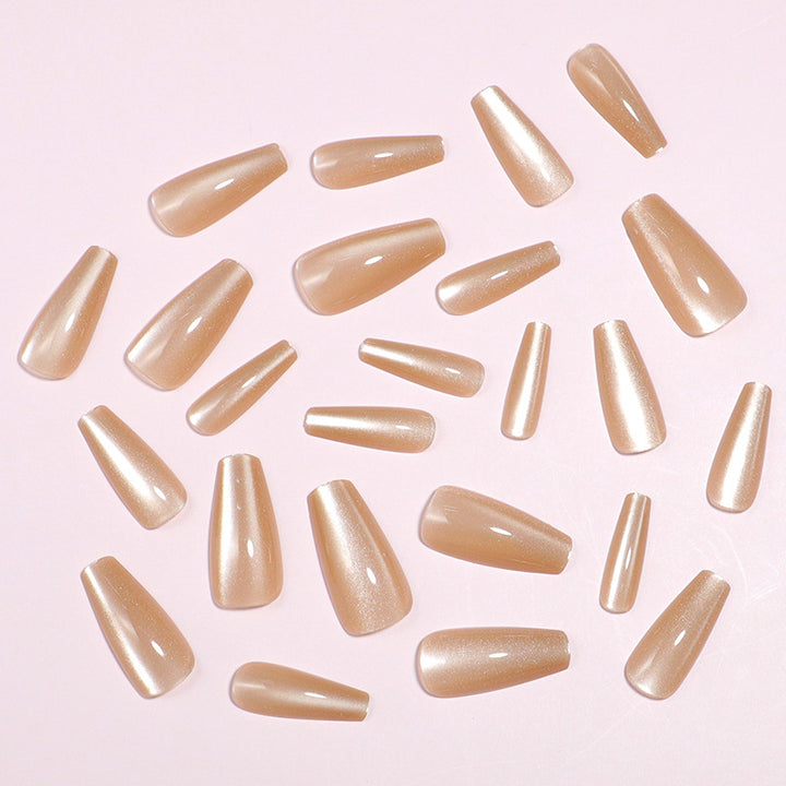 Elegant Long Press-On Nails Stornfield