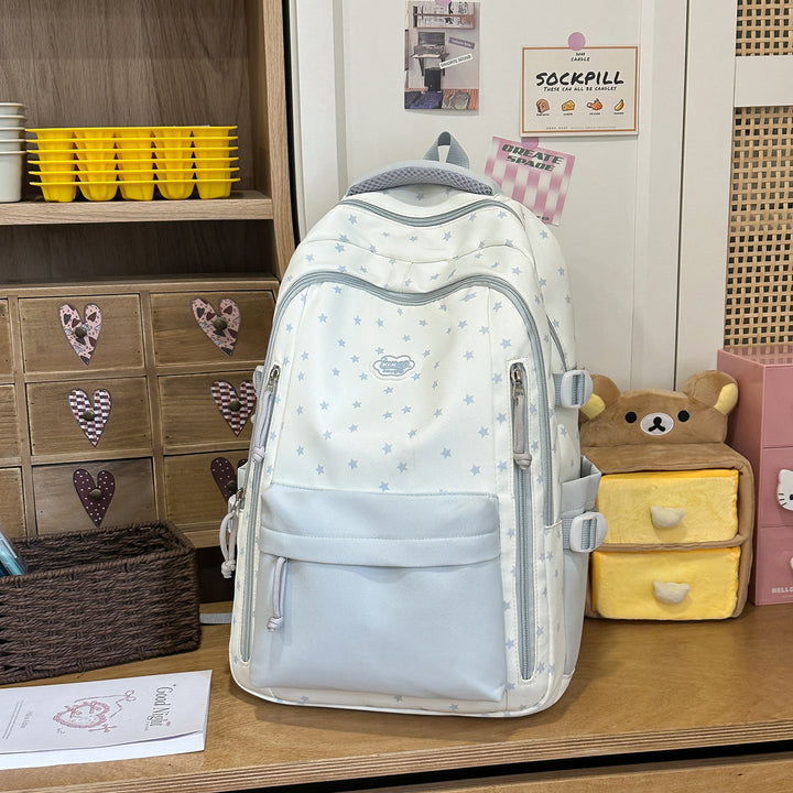 Creative Star-Printed Casual Backpack Stornfield