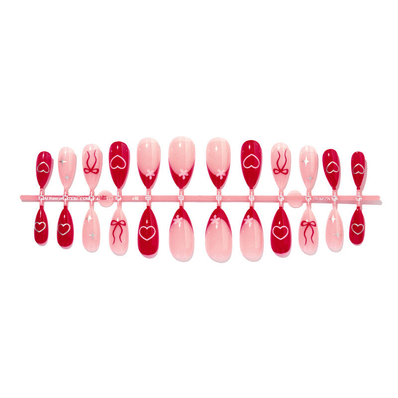 Creative nail art set with romantic accents Stornfield