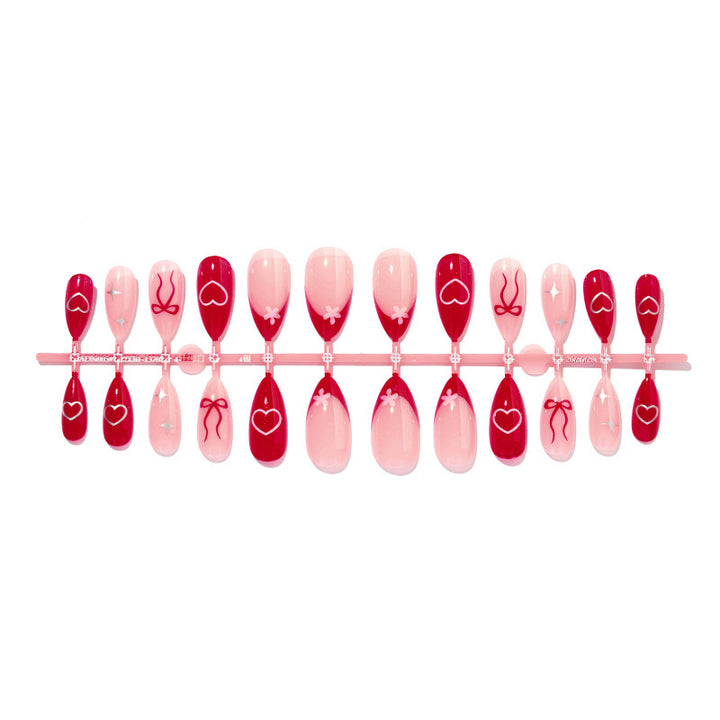 Creative nail art set with romantic accents Stornfield
