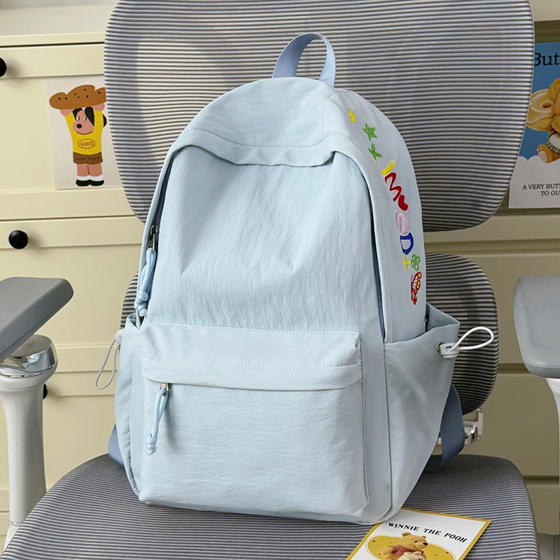 Decorative Character-Embellished Casual Backpack Stornfield